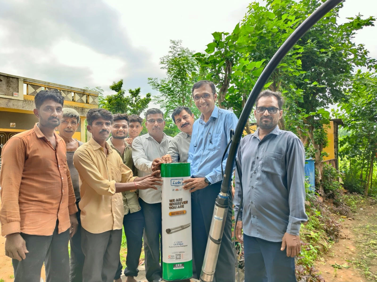 Submersible Automatic Pumpset Provision