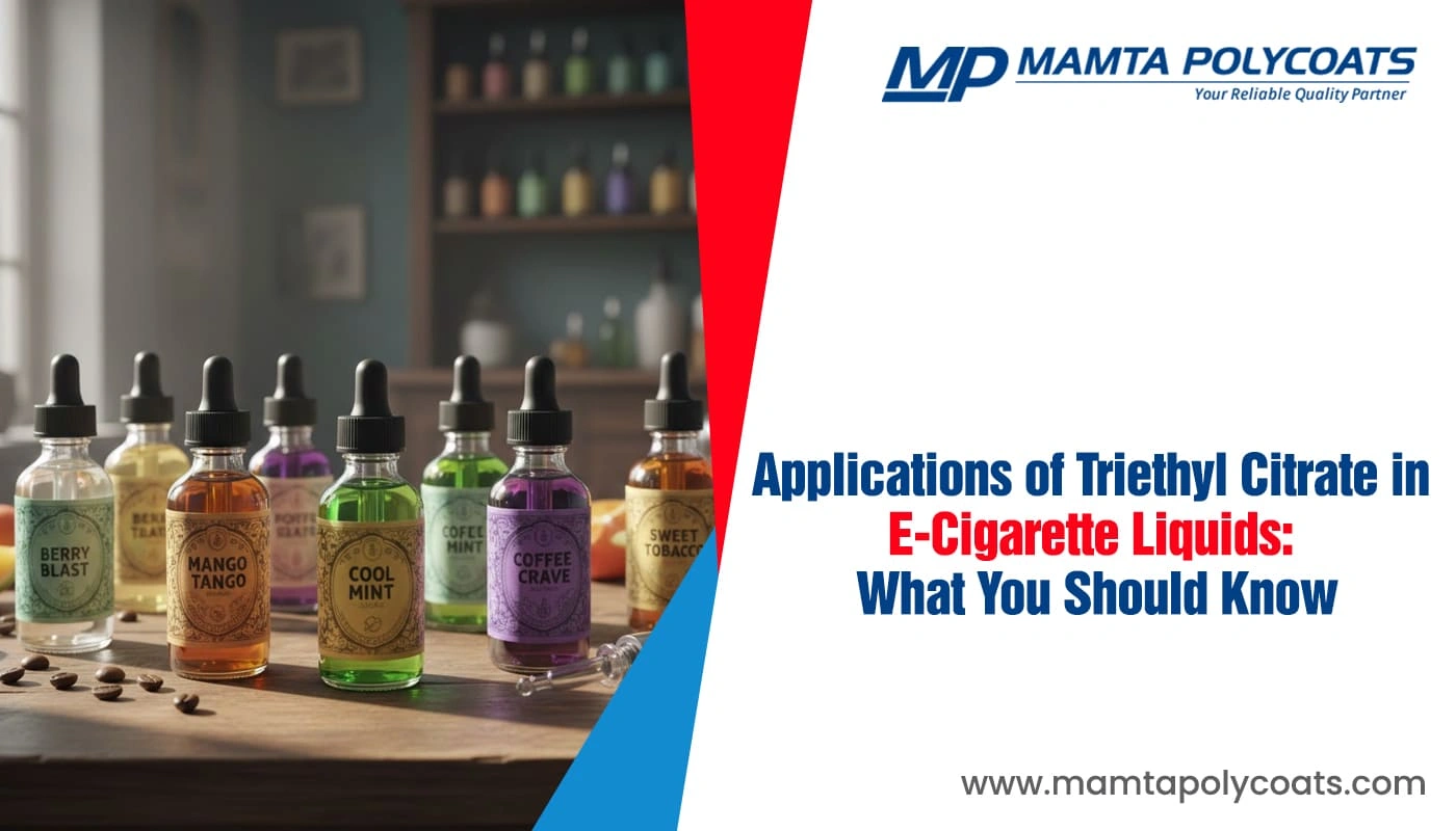 Applications of Triethyl Citrate in E-Cigarette Liquids: What You Should Know