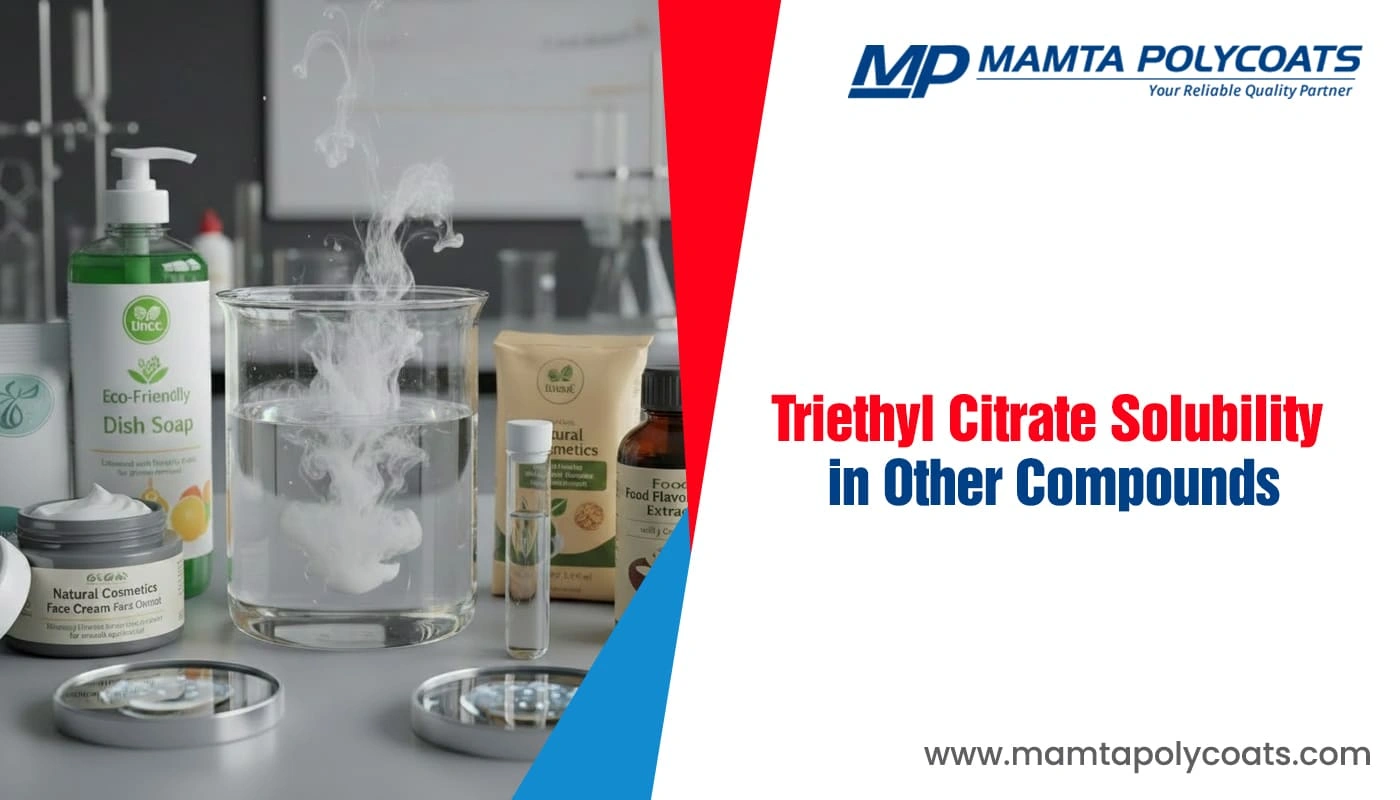 Triethyl Citrate Solubility in Other Compounds